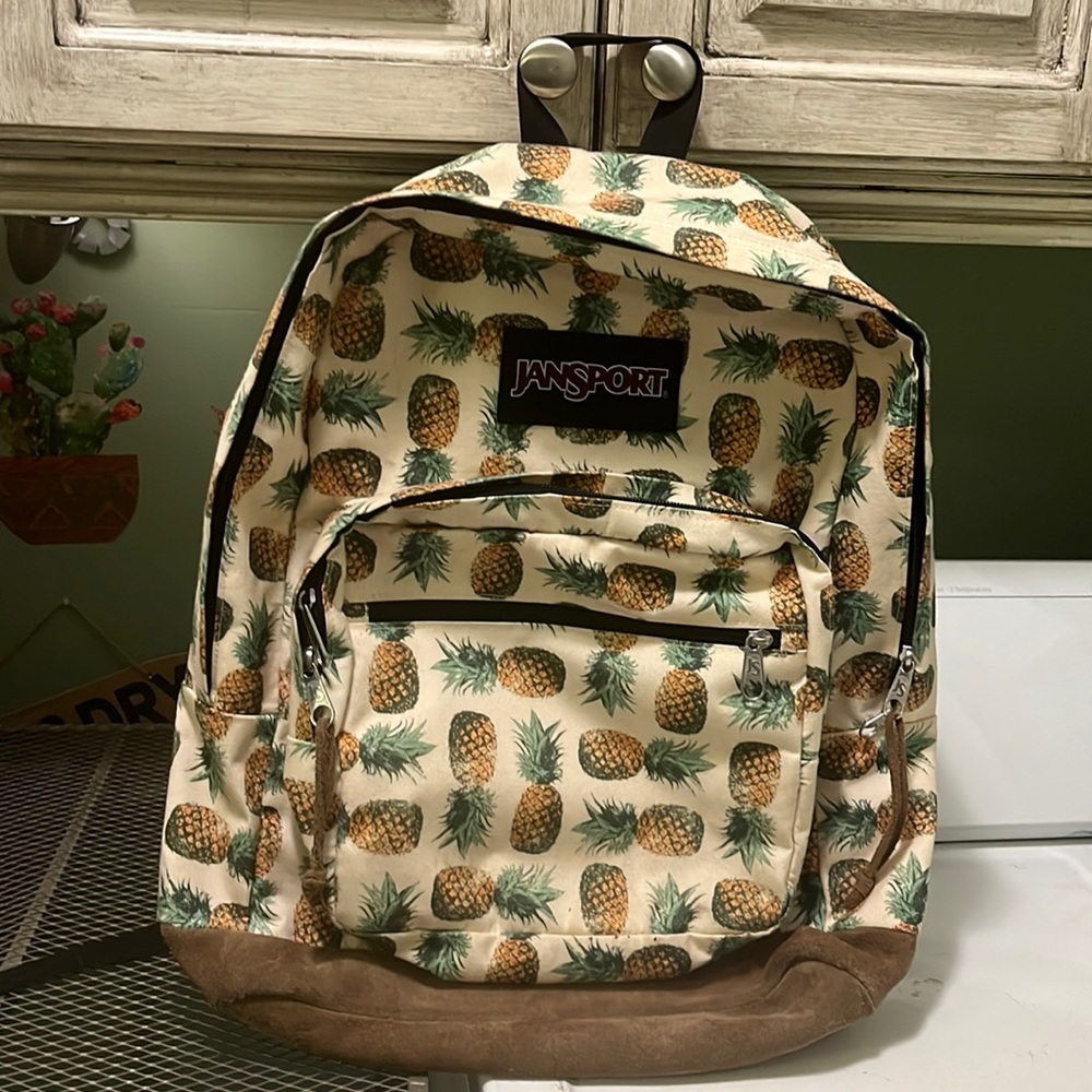 Pineapple Jansport Backpack (new)